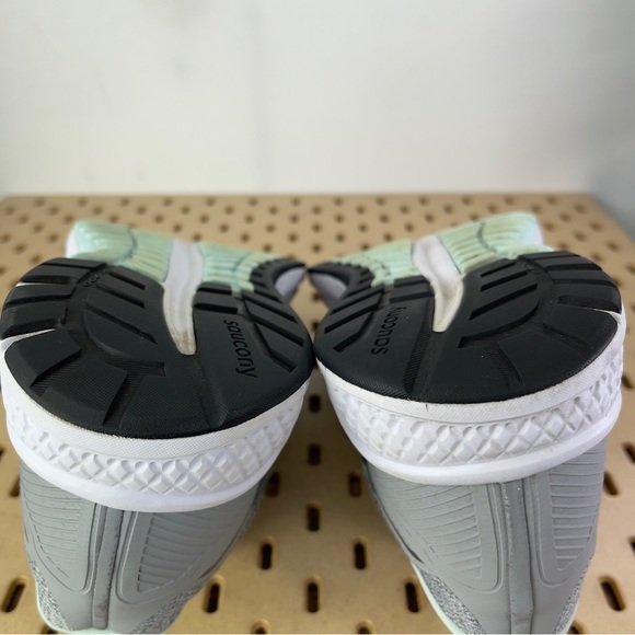 Saucony Omni 19 Women's Running Shoe Alloy/ Sky S10570-30 in Size 10.5 US - Picture 10 of 12